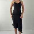 Etam Cowl Asymmetric Dress | S