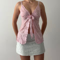 Embroidered Babydoll Top | 12-14