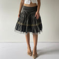 Low Rise Tiered Ruffle Skirt | 6-8