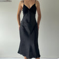 Zenza Silk Maxi Slip Dress | Made in NZ | S
