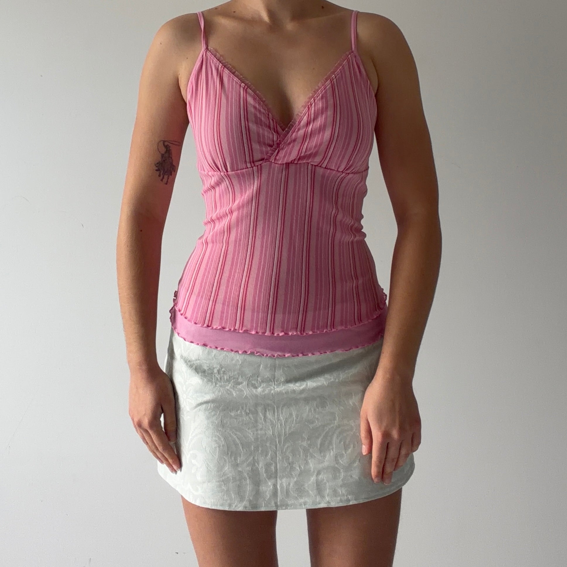 Charlotte Ruse Stripe Cami | 10-12