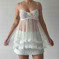 Victoria's Secret Angelic Babydoll Top | M