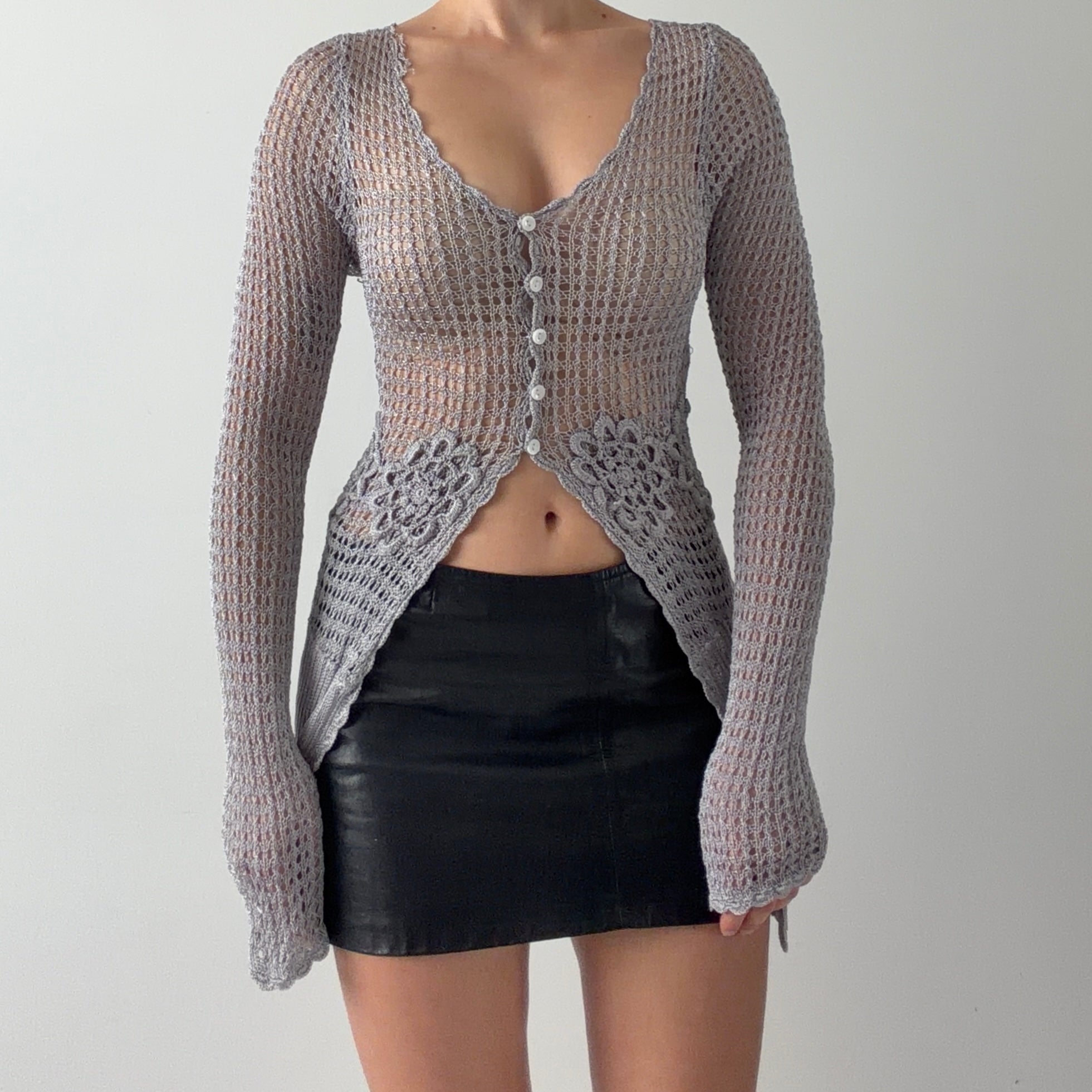 Et Compēignie Crochet Long Sleeve | M