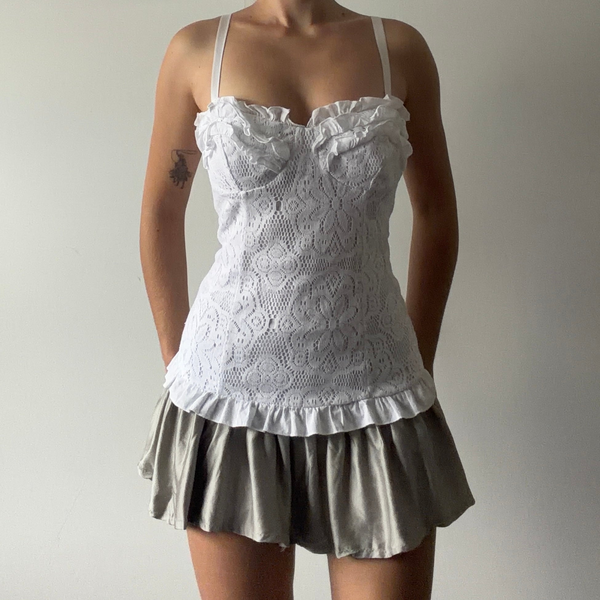 Denny Rose Lace Corset | Made in Italy | M