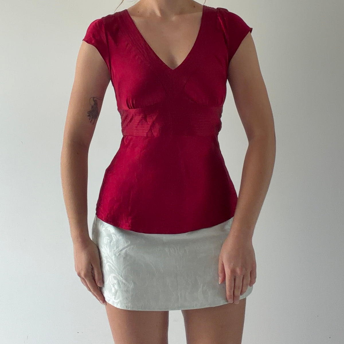 Express Silk Top | XS