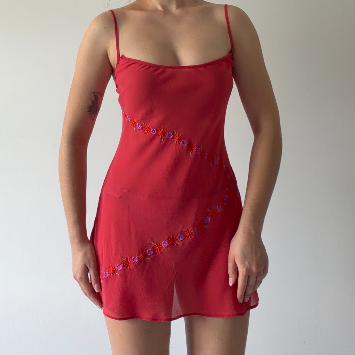 Victoria's Secret Silk Mini Slip | S