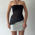 Sirens Sequin Halter Cami | M
