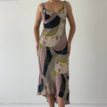 Bias Midi Slip Dress | 10-12