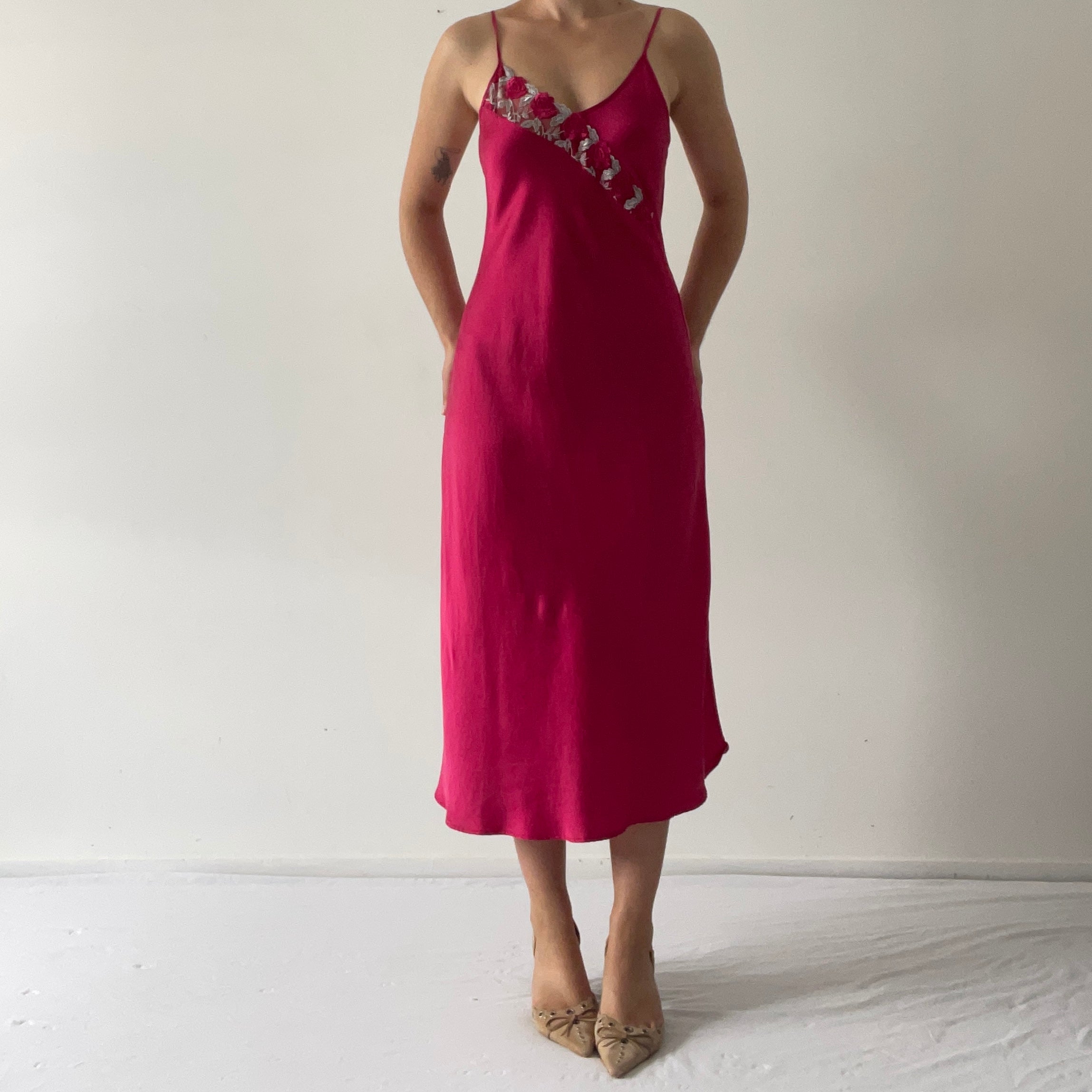 Silk Slip Dress | 10-12