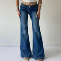 News Wide Flare Jeans | 10-12