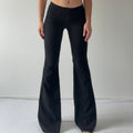 Le Chateau Low Rise Flare Pants | S