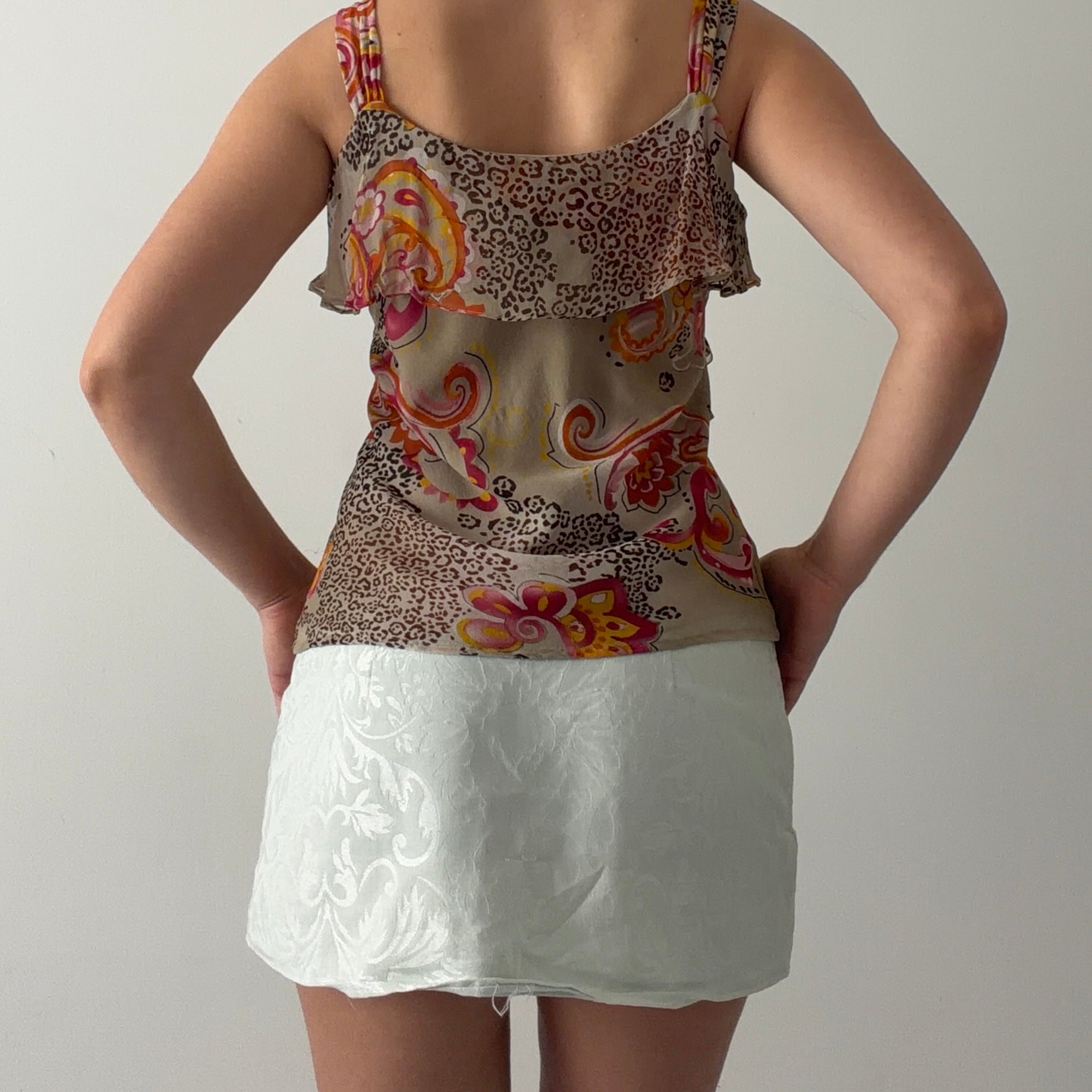 New York Design Co Silk Top | L