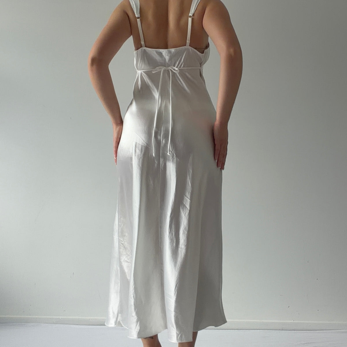 Linea Donatella Embroidered Slip Dress | 6-8