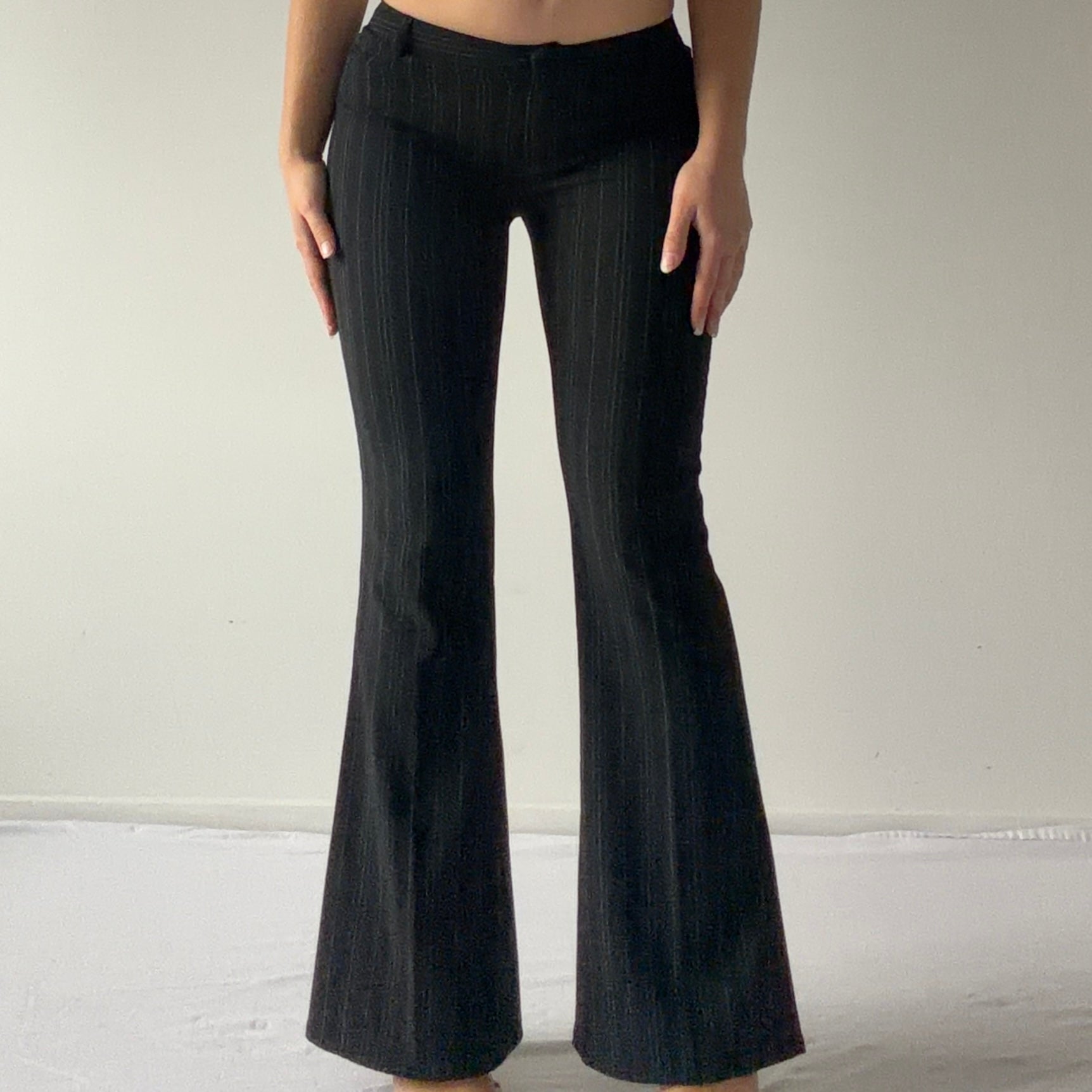 00s Kookai Pinstripe Pants | XS