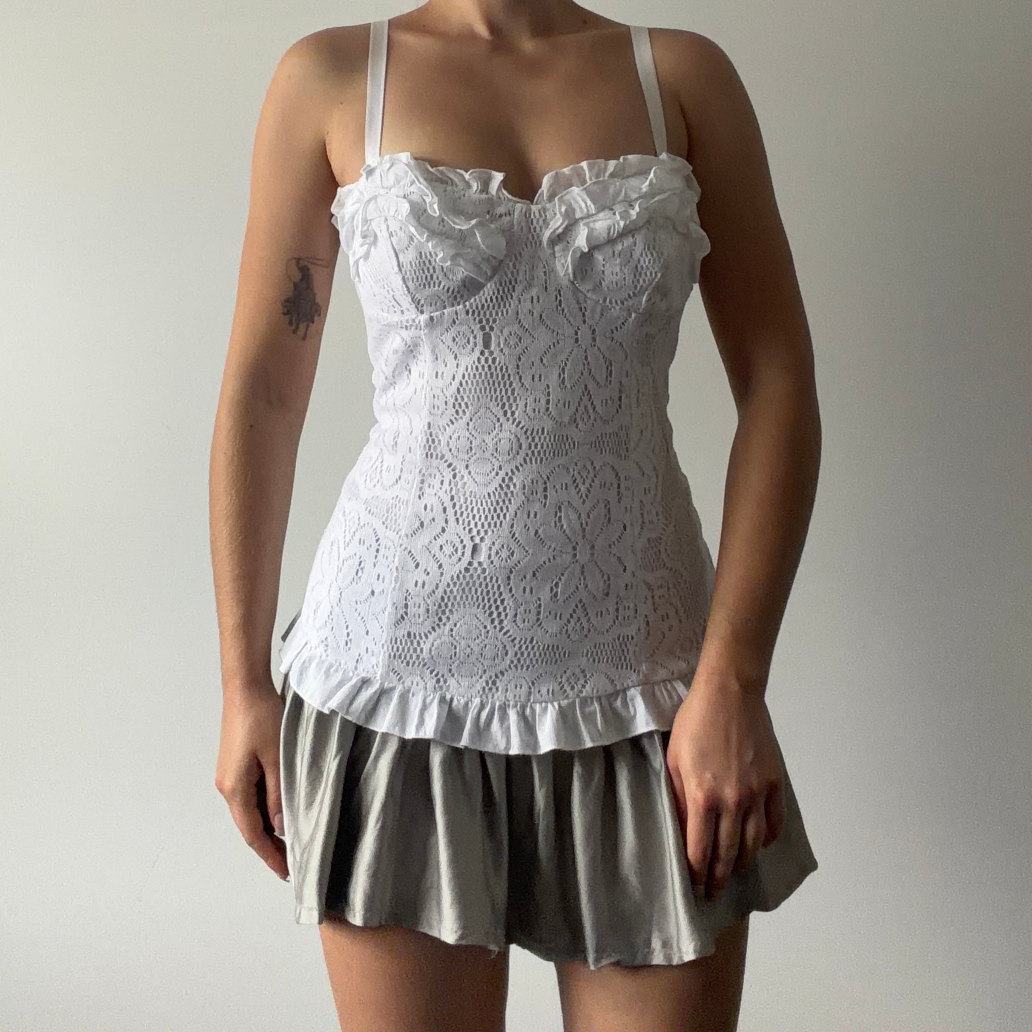 Denny Rose Lace Corset | Made in Italy | M