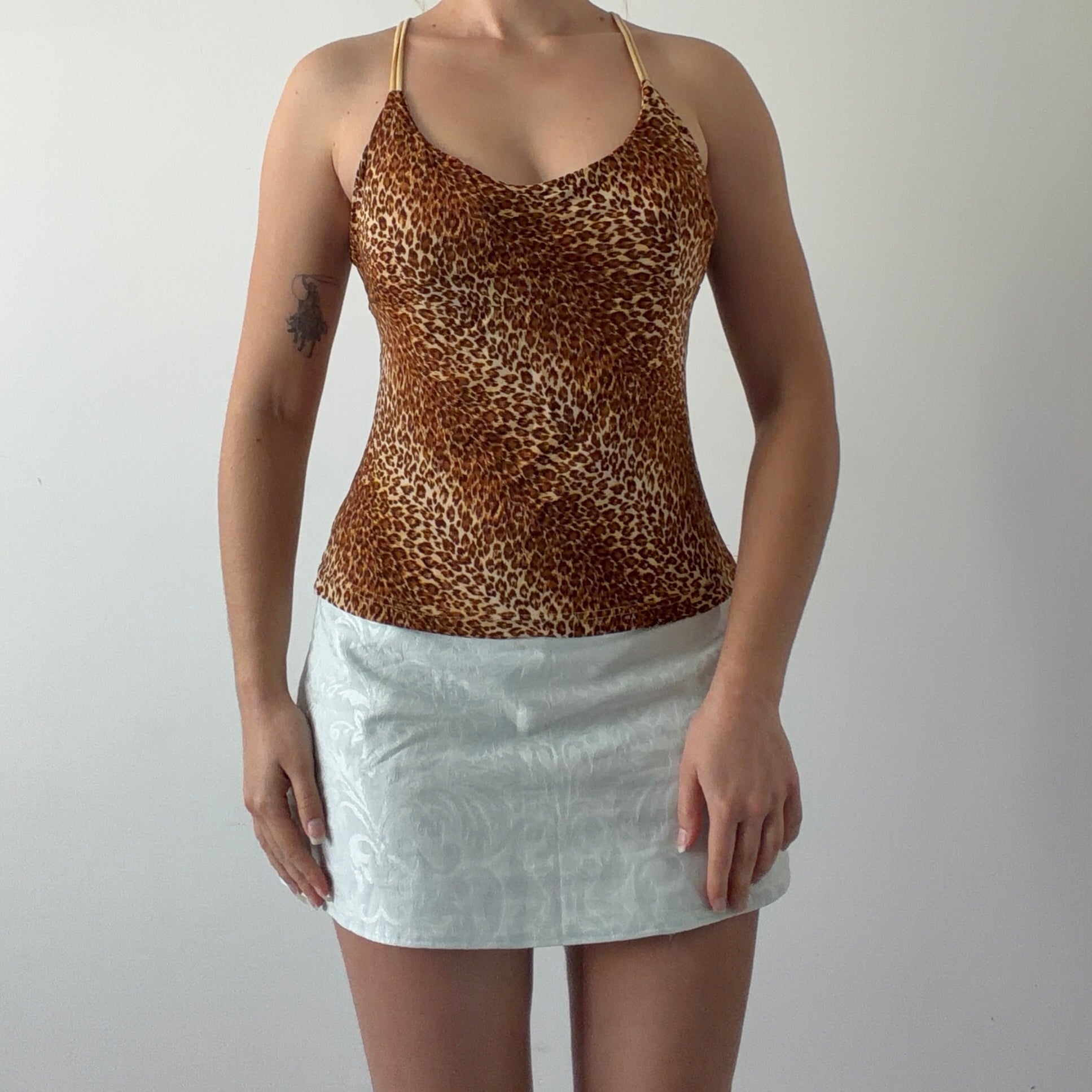 Leopard Strappy Cami | 8-10