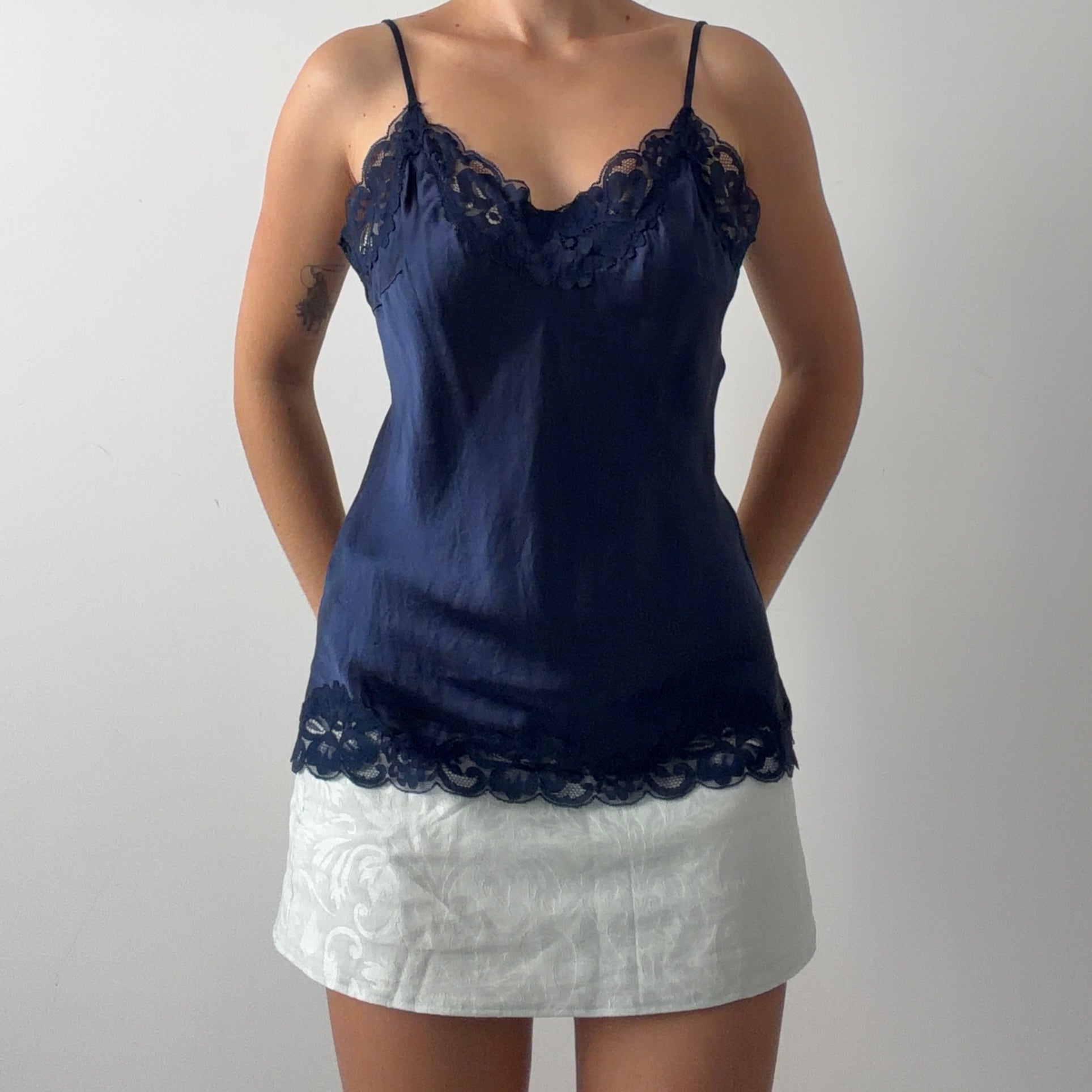 Gold Hawk Silk Cami | S