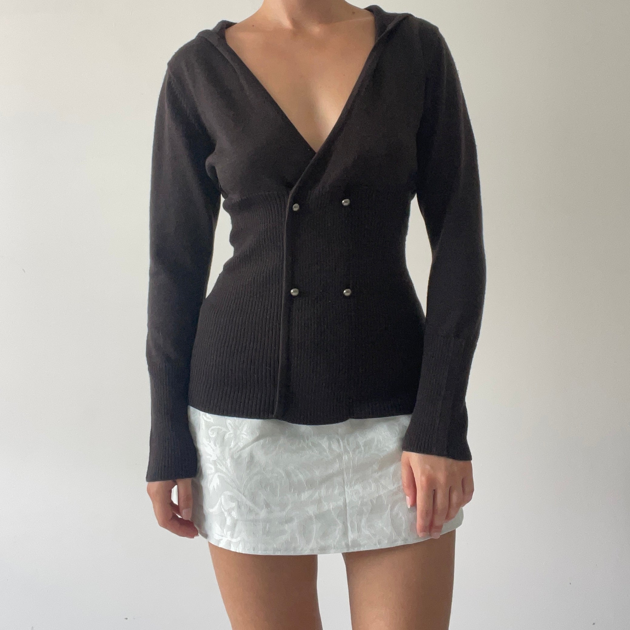 Merino Wool Hooded Knit | 10-12