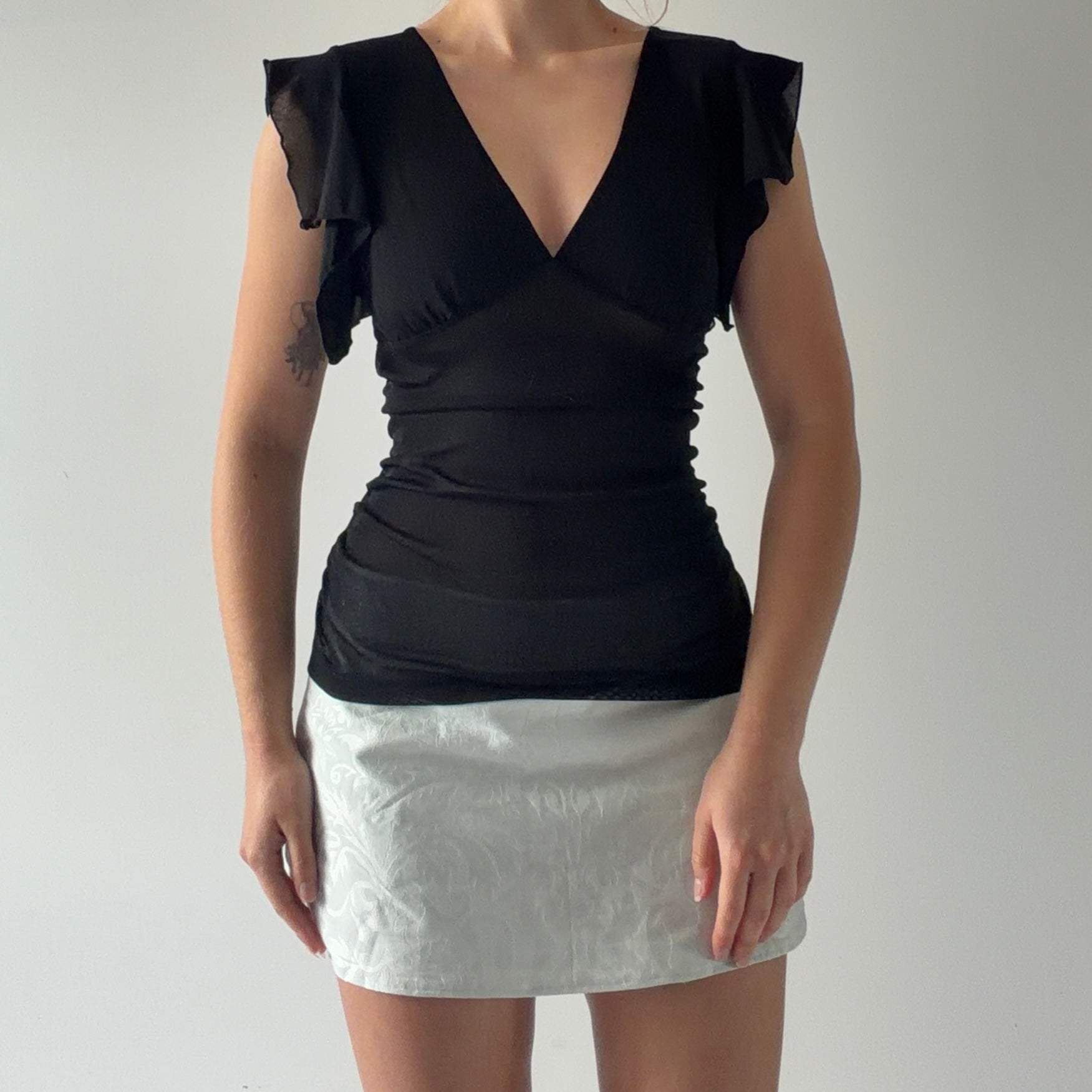 First Kiss Mesh Top | 8-10