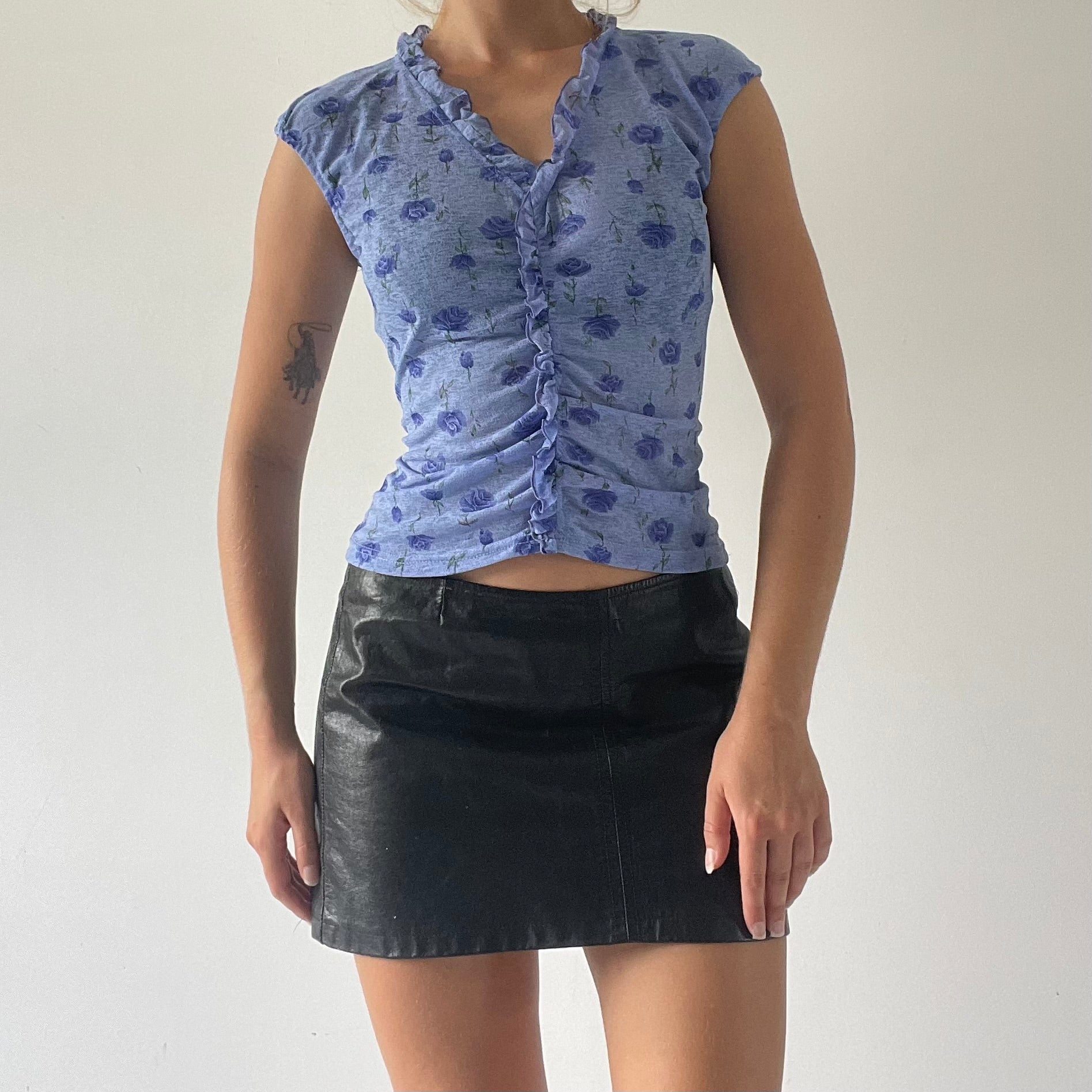 Floral Mesh Cami | 8-10