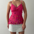 Jlo Silk Sequined Top | S