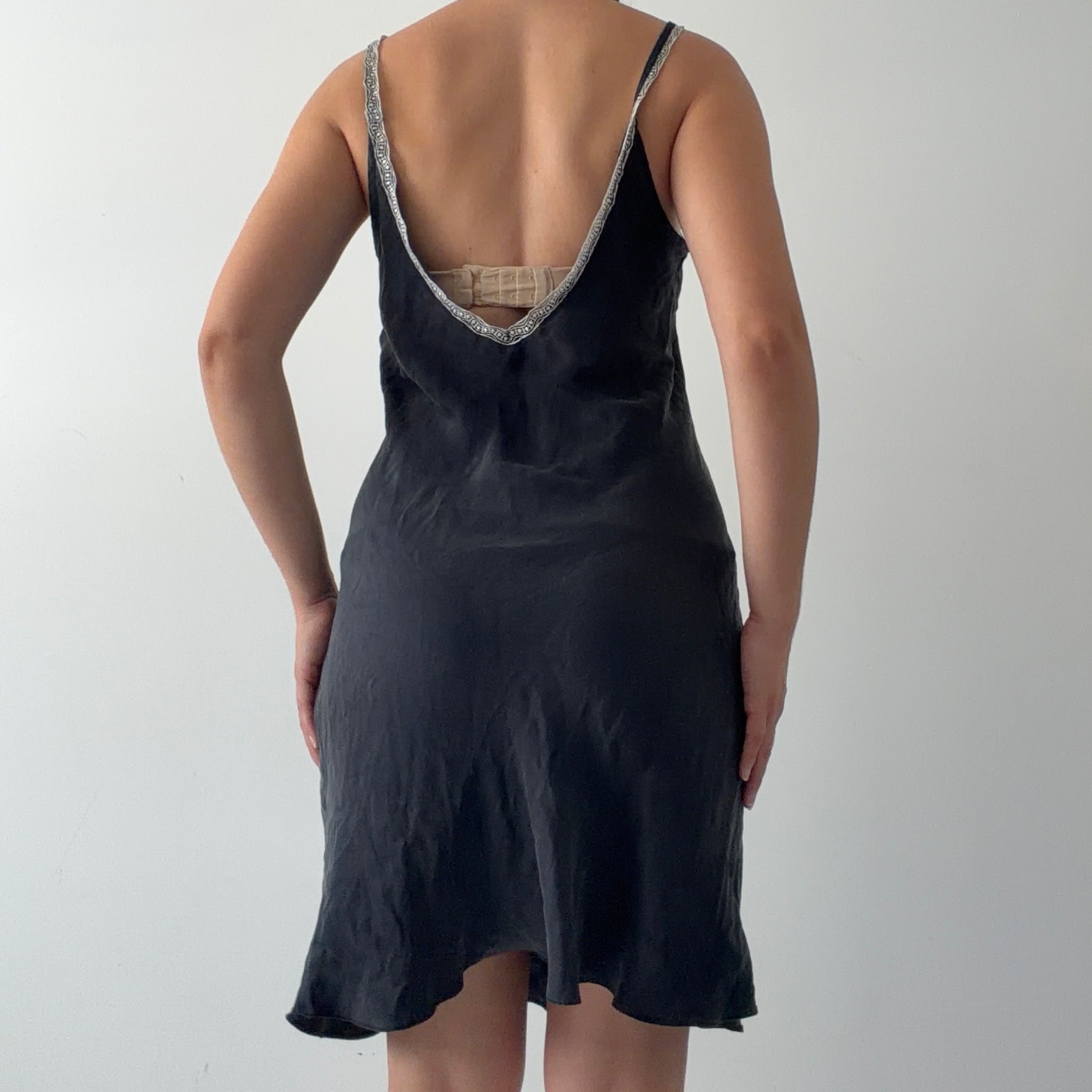 Zenza Silk Slip Dress | Made in NZ | 8-10