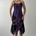 Eva Blue Beaded Midi Dress | M