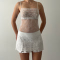 Victoria's Secret Babydoll Mini Dress | White | XS