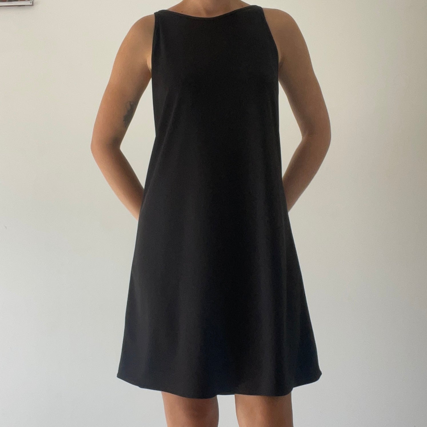 90s Boat Mini Dress | 12-14