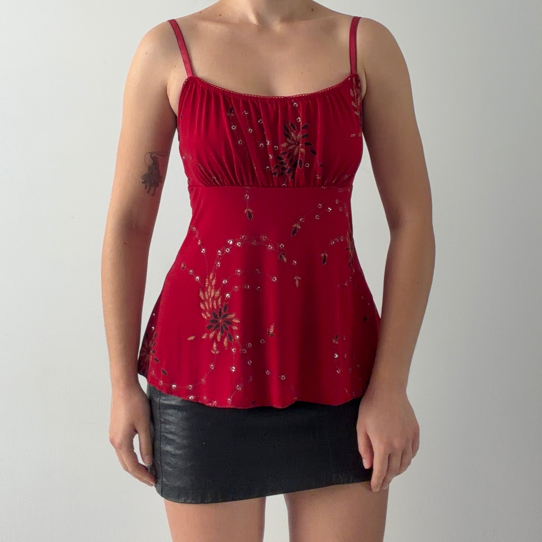 Iz byer Babydoll Top | Made in USA | 10-12