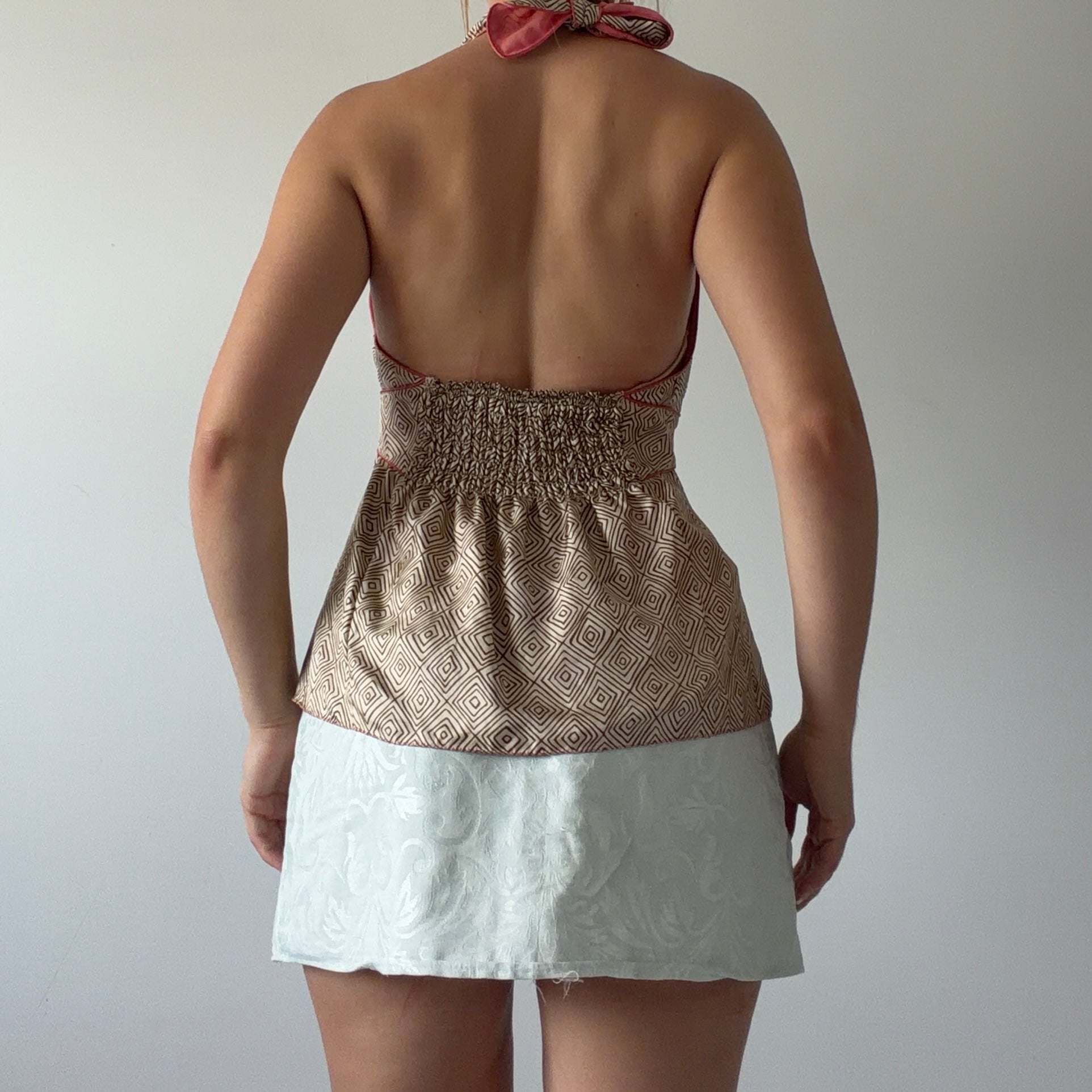 The Limited Silk Halter Top | S