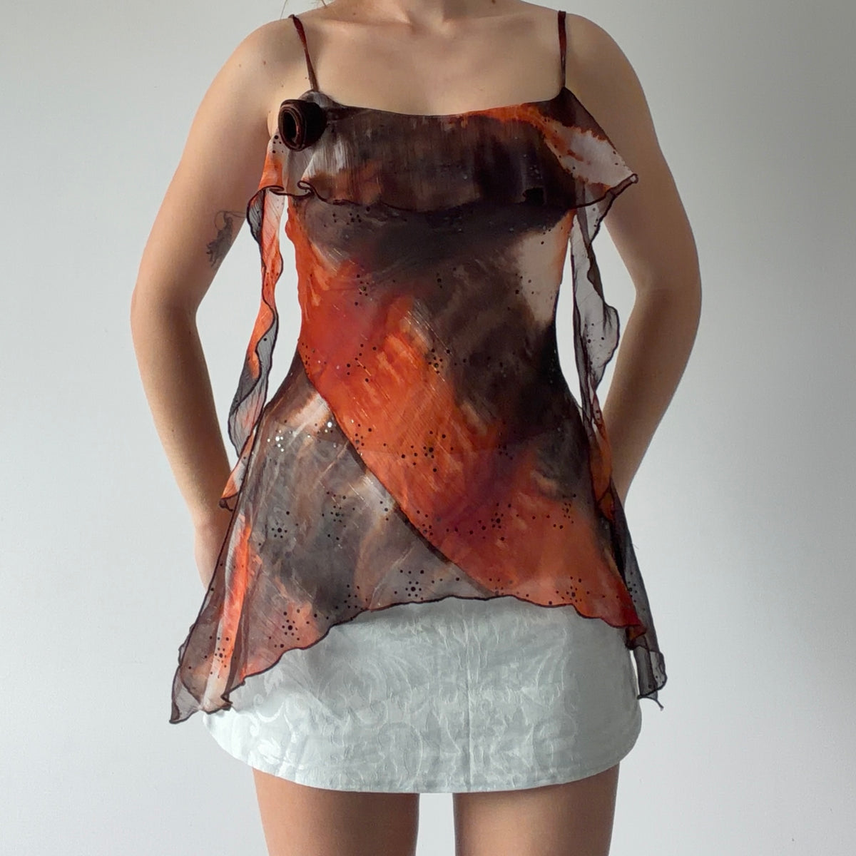 Carola's Asymmetric Cami | XS-S