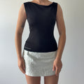 DKNY Draped Tank Top | S