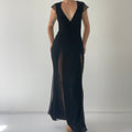 00s Zara Maxi Knit Dress | S