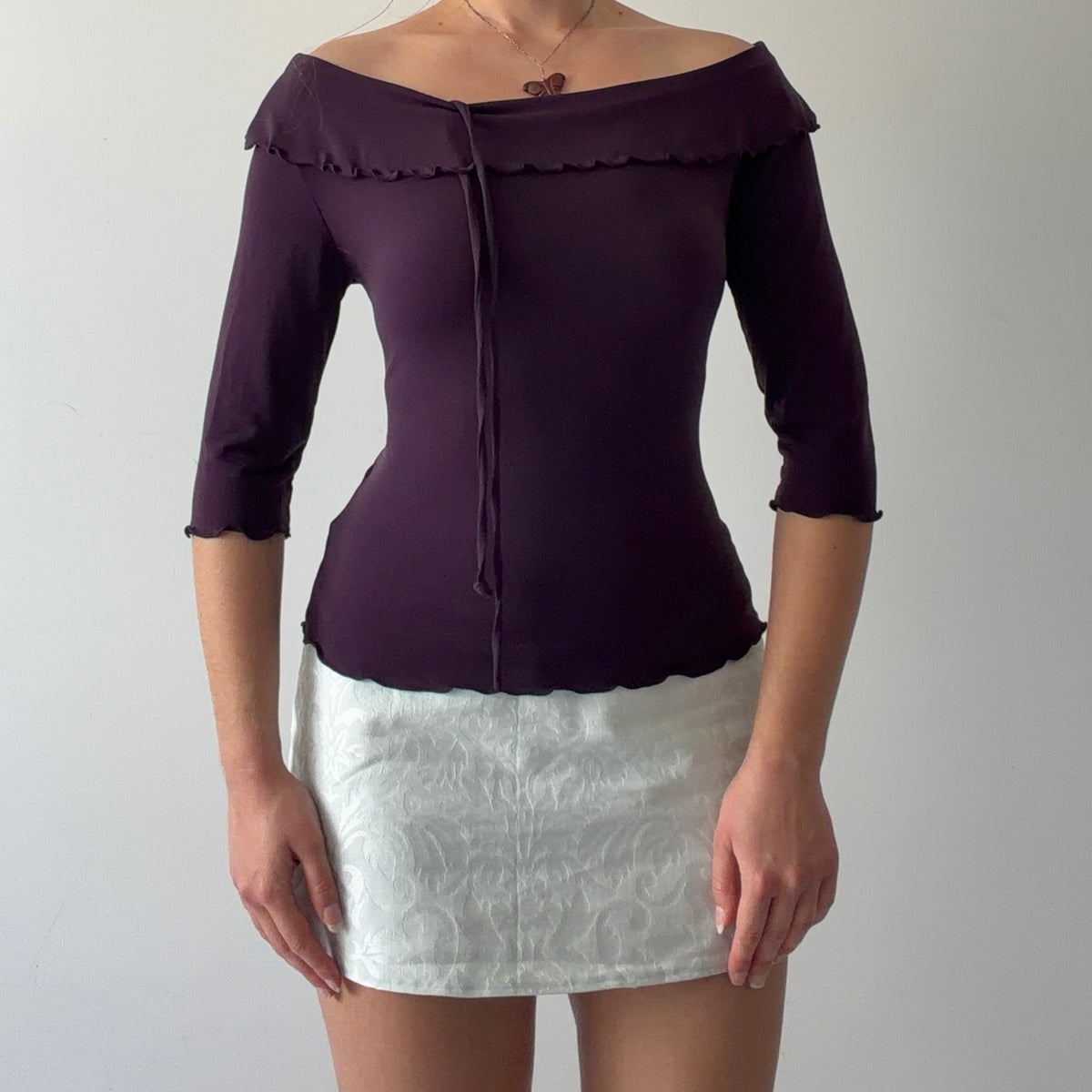 Iz Byer 3/4 Sleeve Top | M
