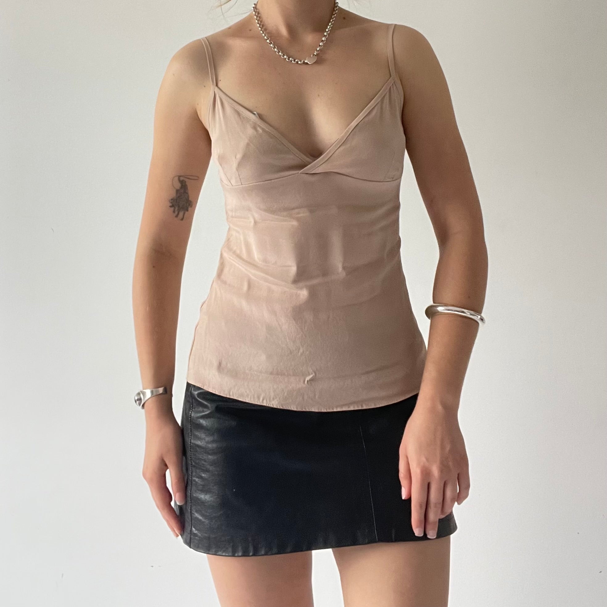 Silk Cami Tank Top