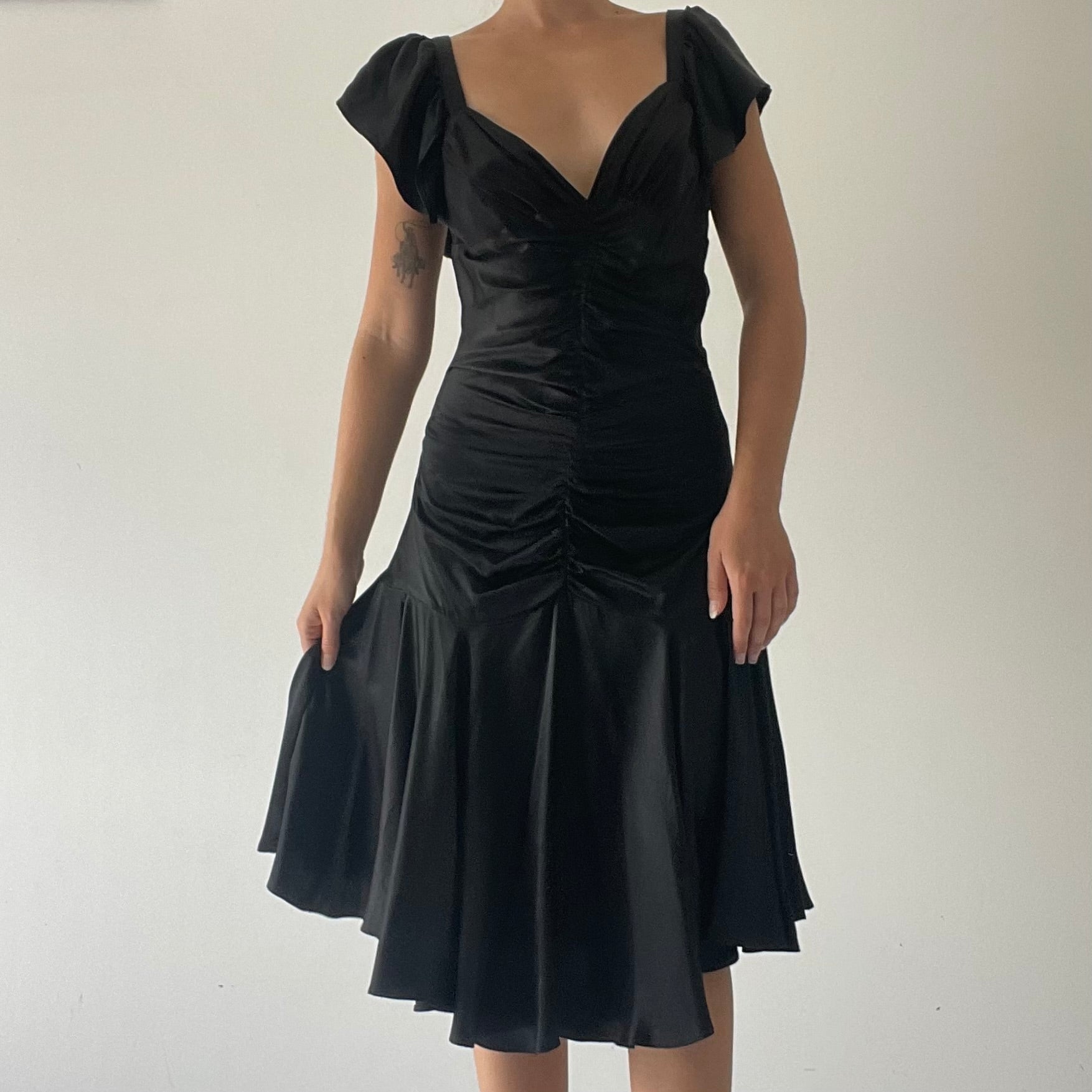 Isakelle Silk Midi Dress | Made in NZ | 8-10