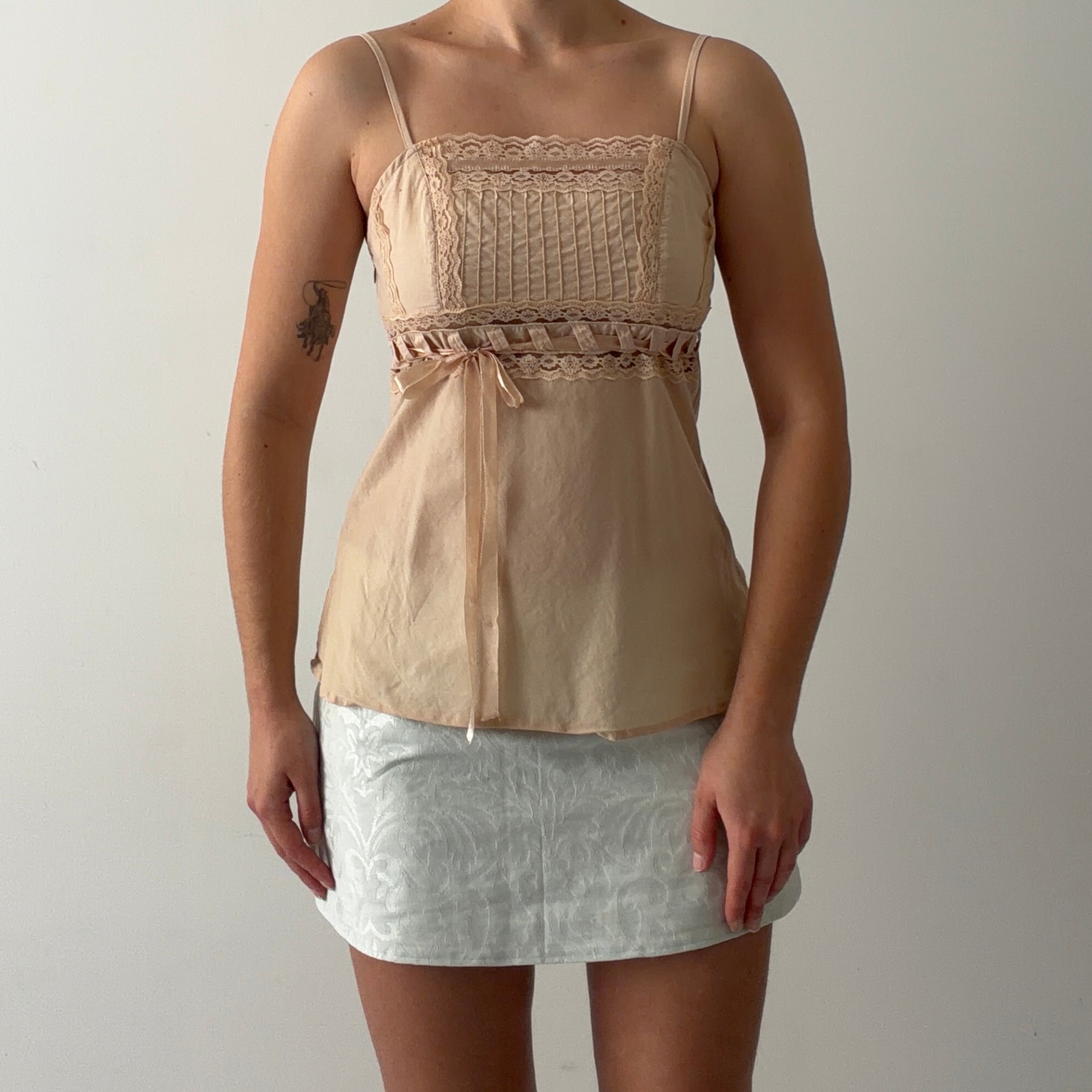 Gadzooks Lace Babydoll Top | S