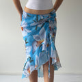 Body & Soul Floral Midi Skirt | XS-S