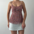 Intimissimi Silk Rosette Cami | 8-10