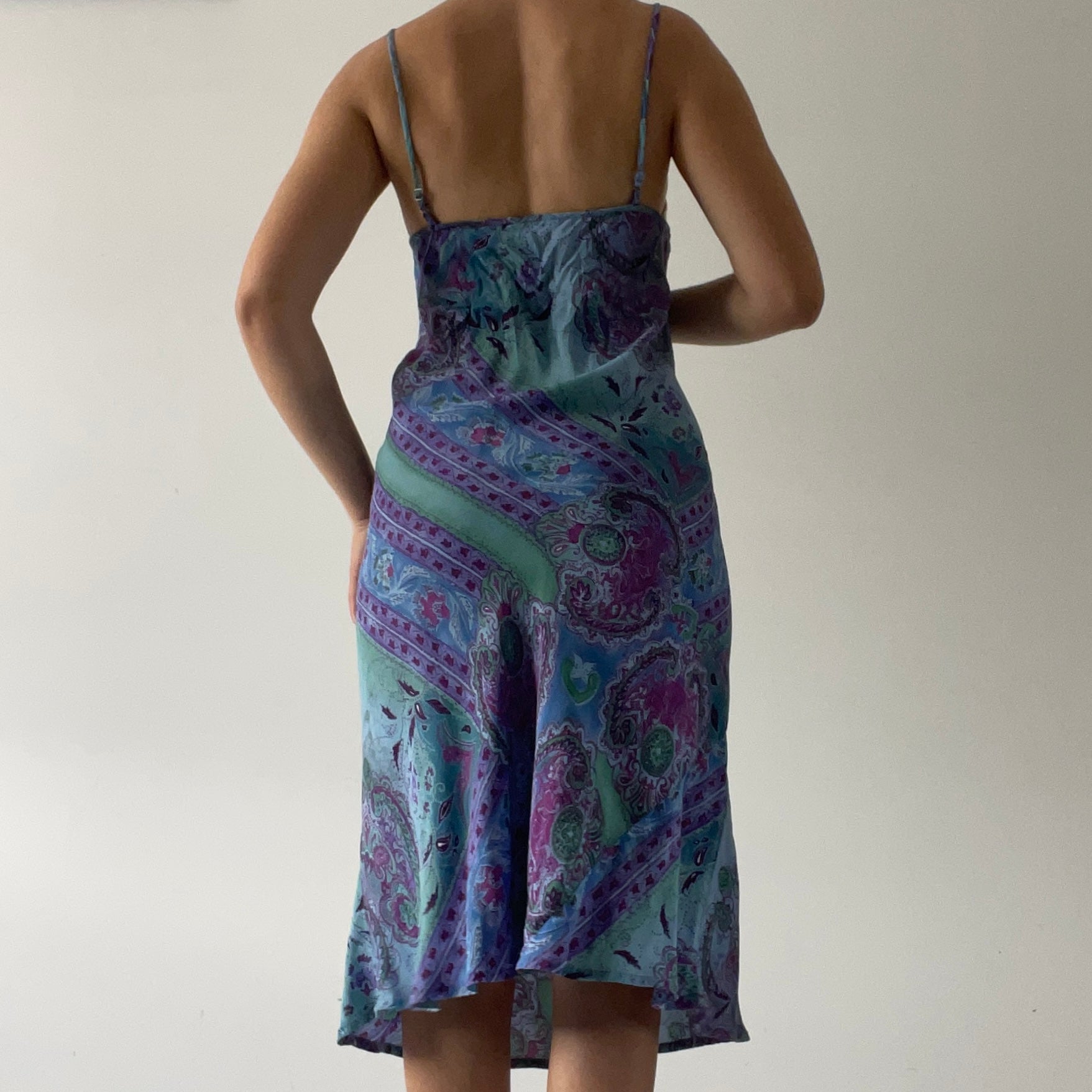 Paisley Midi Dress | 14-16