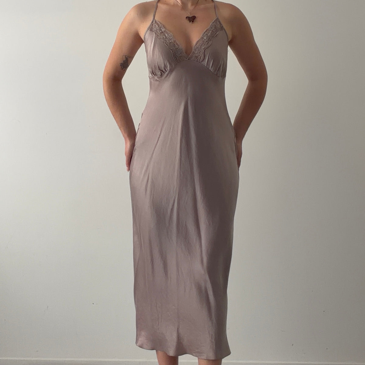 Zenza Silk Midi Dress | L