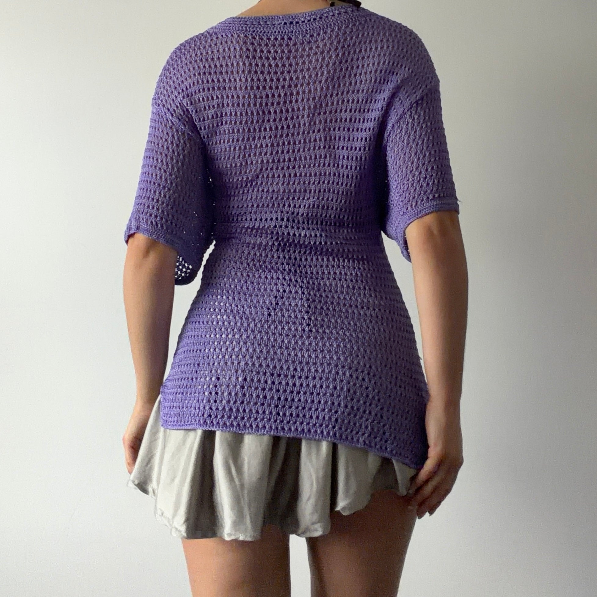 Coldwater Creek Crochet Top | 10-12