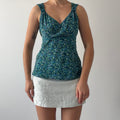 Ann Taylor Silk Babydoll Top | 8-10