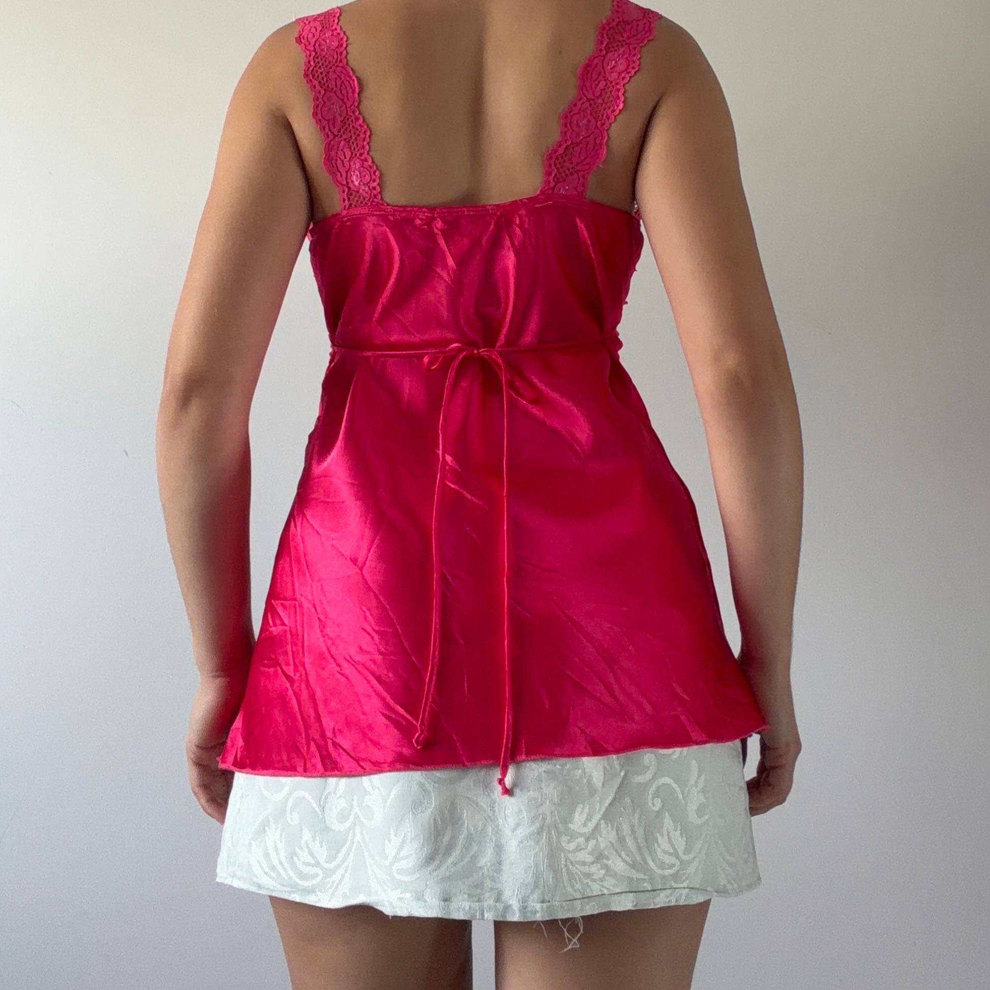 Forever 21 Satin Babydoll Top | Made in USA | 6-8