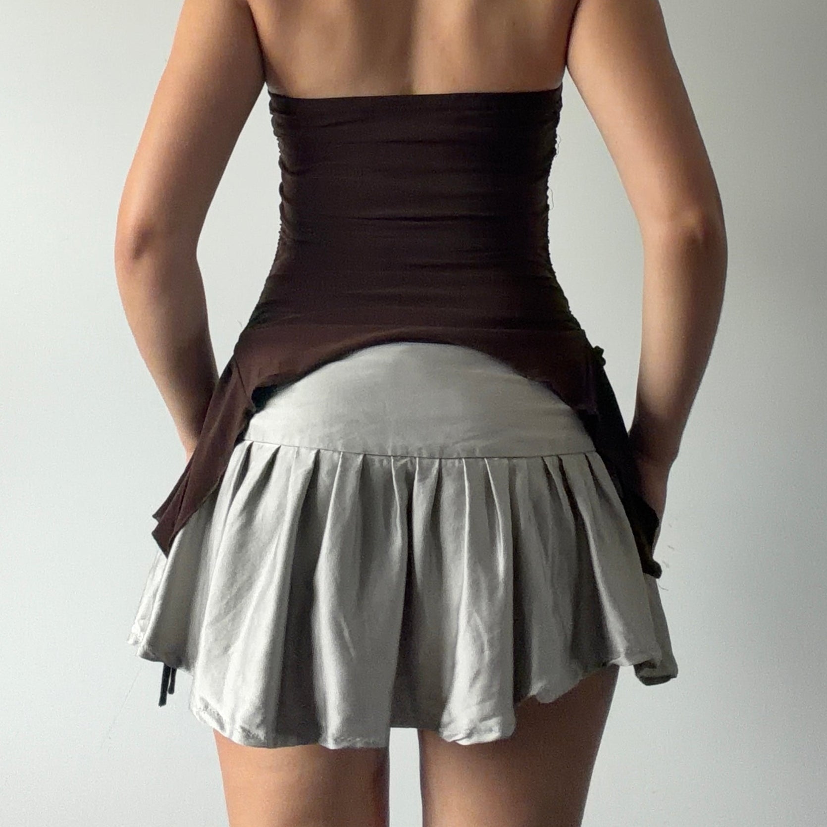 Knitenjin Strapless Top | Made in USA | S