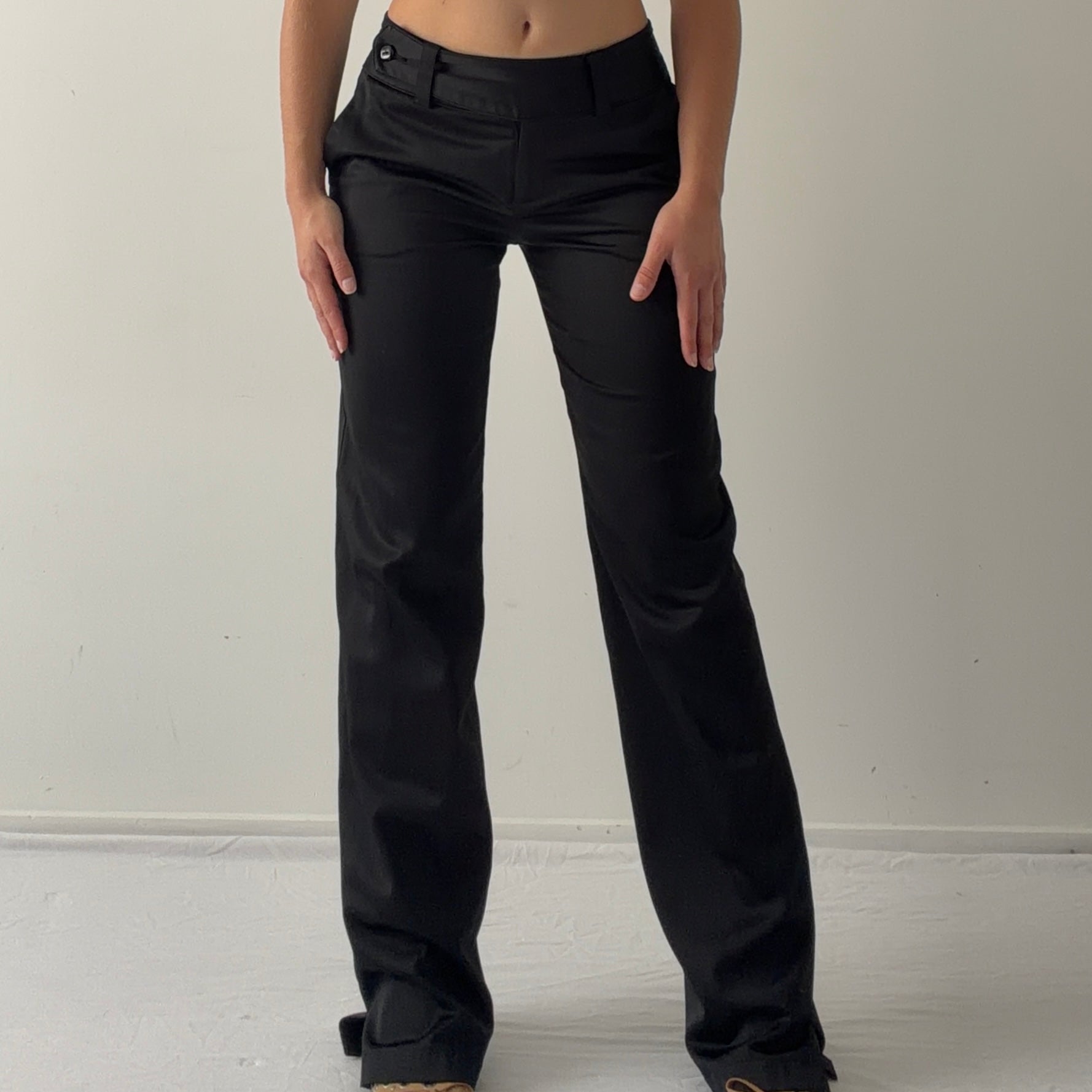 00s Max Satin Bootcut Pants | 6-8