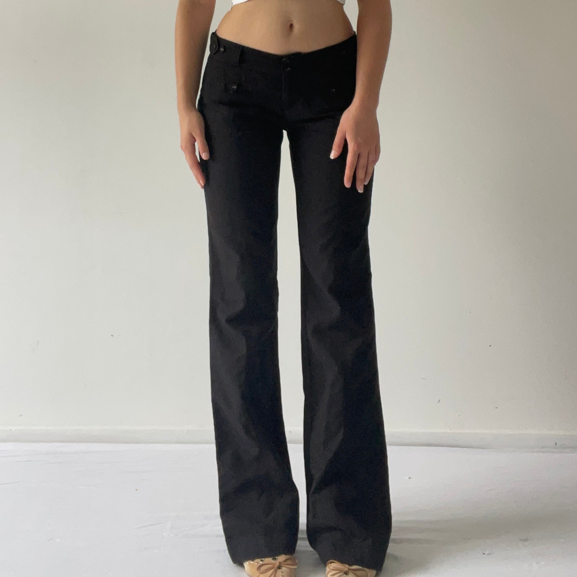 United Colors of Benetton Low Rise Pants | XS