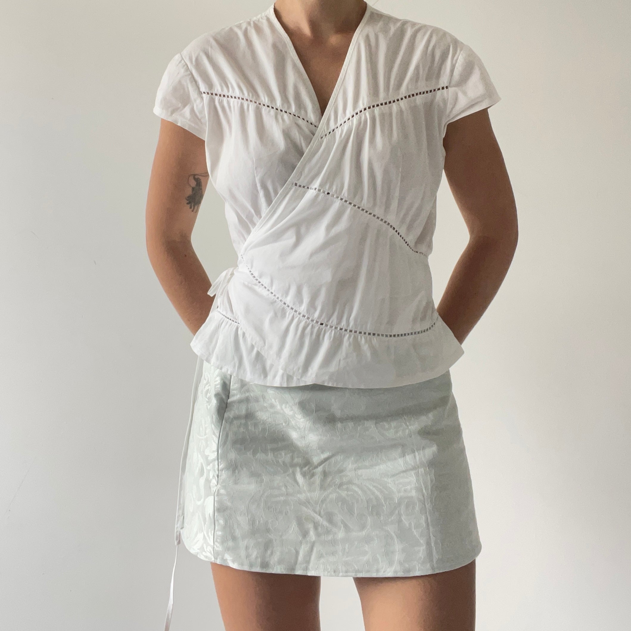 Marilyn Seyb Wrap Top | 8-12