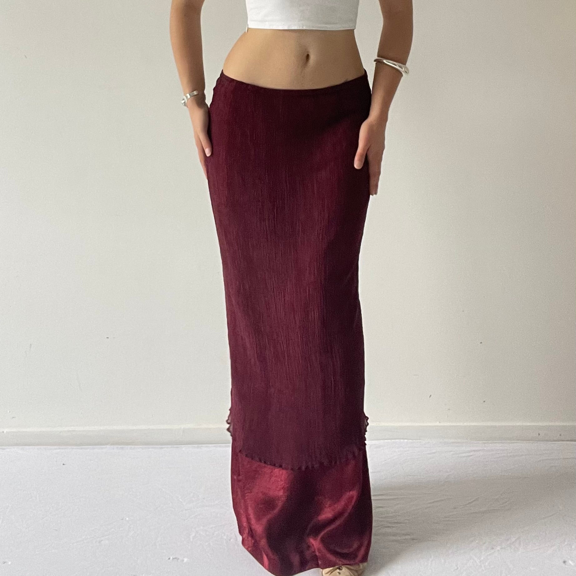 Infinity Maxi Slip Skirt | 6-10